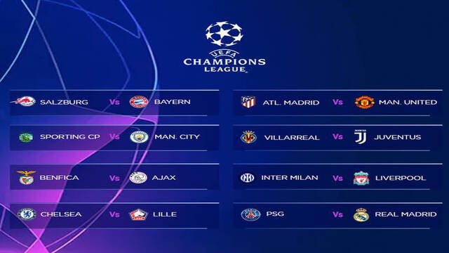 Jadwal Lengkap Liga Champions