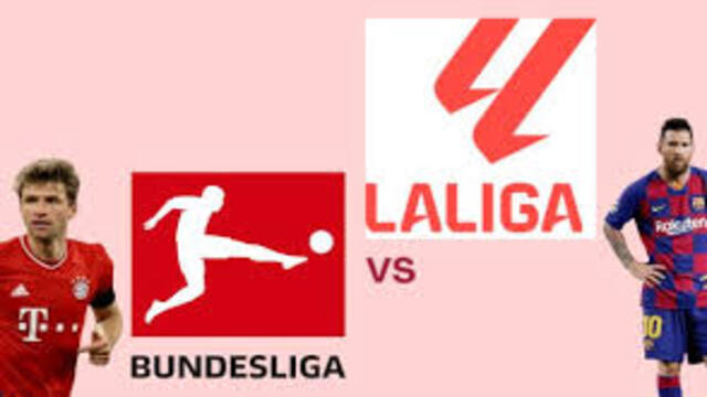 Kompetisi Bundesliga dengan La Liga