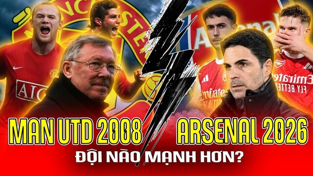 Man United 2008 vs Arsenal 2026