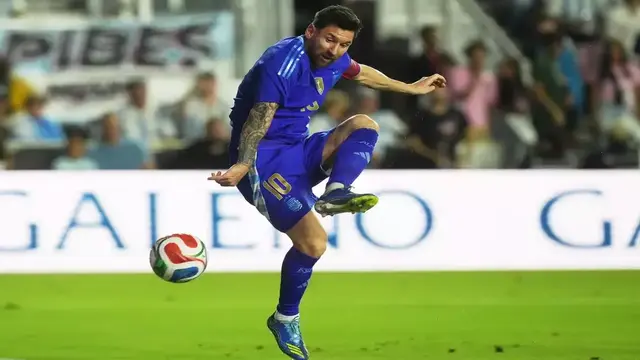 Messi Bersinar, Argentina Hajar Puerto Rico 6-0