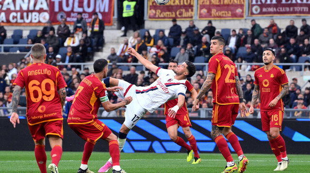 AS roma vs Bologna