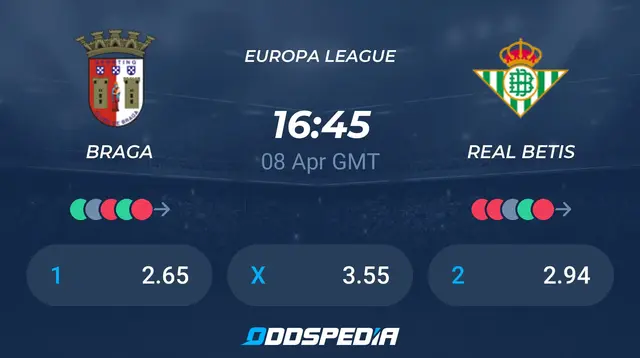Braga vs Betis