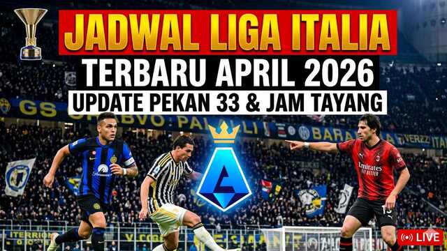 Jadwal Serie A Pekan Ini