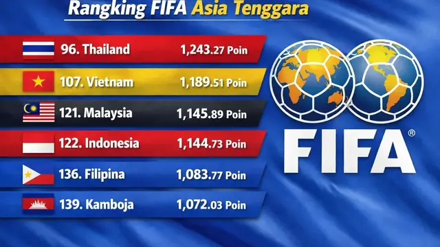 peringkat FIFA negara Asia
